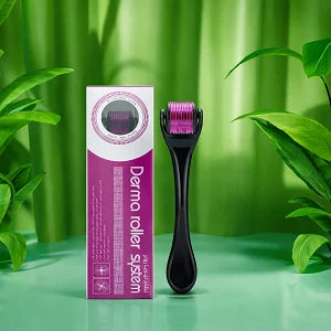 NatureSkin 100% Natural Jade Stone Kit – Roller, Gua Sha & FREE Derma Roller